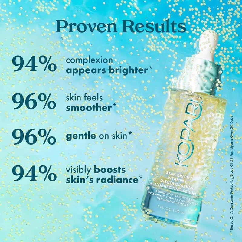 Kopari Star Bright Vitamin C Discoloration Correcting Serum with Kakadu Plum & Niacinamide, Brighter Complexion, Soothe & Diminish Dull Skin, 1.7oz - Image 3